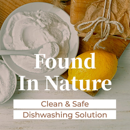 Powder Dishwasher Detergent, All Natural Dishwash Powder